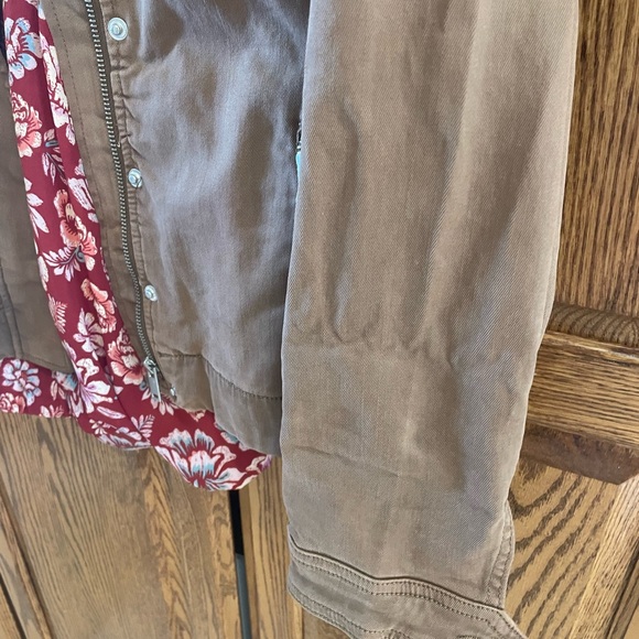 Brown Utility Jacket for Women by 78$SUNY - Picture 5 of 9